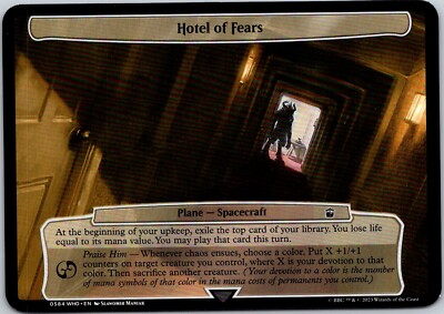 Magic the Gathering Hotel of Fears Doctor Who Commander Planechase Planes MTG | eBay Magic the Gathering Hotel of Fears Doctor Who Commander Planechase Planes MTG | eBay