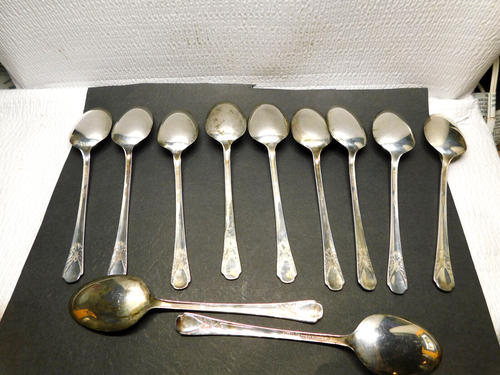 Wm. Rogers MFG.Co. Original Rogers Vintage Spoons-Lot of 11 - Picture 3 of 10