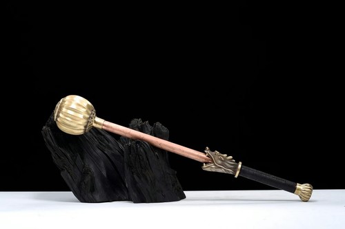 Messinghammer Meteorhammer 神龙铜锤 Chinesischer Kampfsport KUNG-FU Hammer Übung - Bild 9 von 16