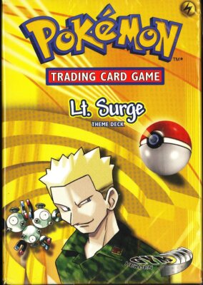 ポケモンカード英語版　マチスのジムデッキ　Lt.Surge THEME DECK Pokemon Trading Card Game Lt. Surge Theme Deck SEALED | eBay