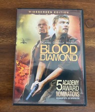 Blood Diamond (DVD, 2007, Widescreen) FREE SHIPPING