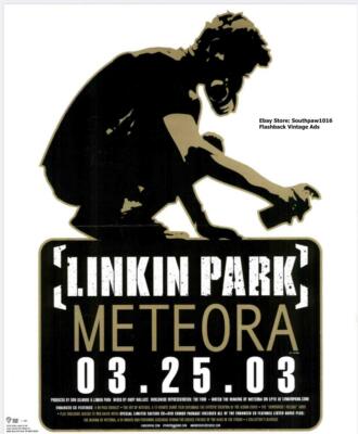 Linkin park Meteora EUオリジナル 2003 ドイツ盤 LP 2003 Linkin Park 