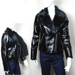 fur lined biker jacket