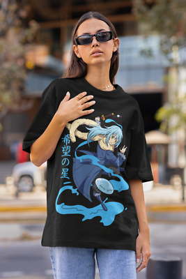 Slime Rimuru Tempest Short Sleeve T-Shirt Manga Unisex Summer