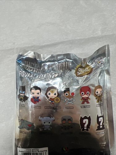 NEW DC Justice League Figural 3D Keyring Blind Bag Sealed - Picture 5 of 6