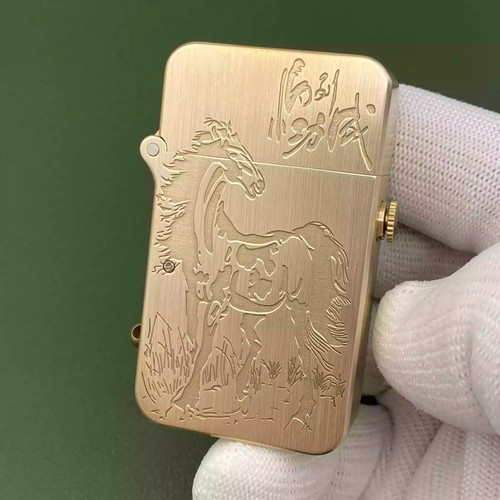 German WW Old Mechanical Gears Automatic Vintage Lighter Trench Petroleum Lighter - Bild 12 von 14