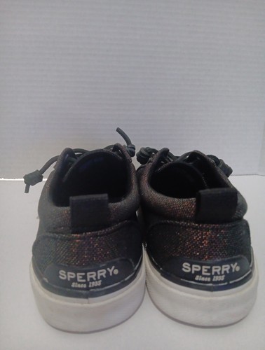 Sperry Top Sider Pier Wave LTT Sneaker Black Iridescent Womens Size 7 - Picture 5 of 8