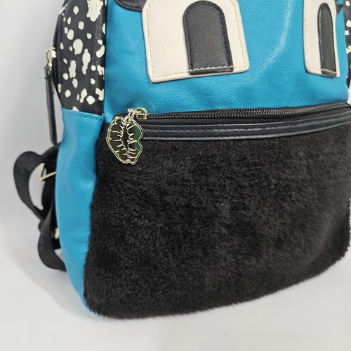 Mochila Betsey Johnson Tazzy Monster azul negro pestañas azul - Imagen 2 de 11