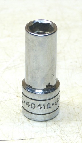 SK ⅜” Drive 40412, ⅜, 6pt Deep Well Socket INV17869 - Imagen 1 de 3