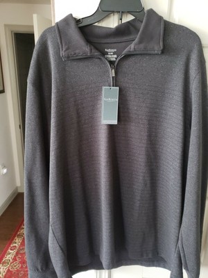 van heusen quarter zip sweater