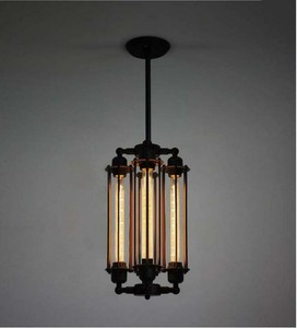 4 Heads Steampunk Style Chandelier Vintage Pendant Light Loft 4 Heads Steampunk Style Chandelier