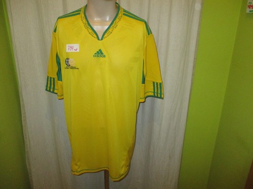 Südafrika "SFA" Nr.794 Adidas Heim Weltmeisterschaft Trikot 2010 Gr.XXL Neu - 第 1/9 張圖片