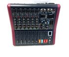 Phenyx Pro Ptx-20 6-Channel Audio Mixer Sound Board System Parts Only 1127383