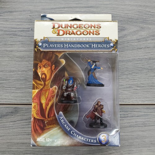 D&D PLAYERS HANDBOOK HEROES ARCANE CHARCTERS 3 Neu Factory Sealed - Bild 1 von 3