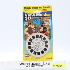 3 Reel Pack View-Master 3-D Mickey Mouse Friends 1987 NEW MOSC