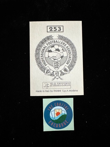 1996/97 Panini Official PFA Collection | Choose Your Sticker(s) | #251-288 | A-L - Imagen 7 de 95