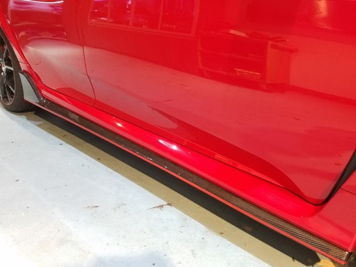 Real Carbon Fiber spoiler body kit fit for Honda 2018 Civic Type-R FK8 - Picture 7 of 11