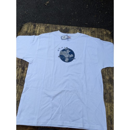NWT NEW! Vintage Walt Disney Studios Donald Duck White Shirt Made in USA XL - 第 1/4 張圖片