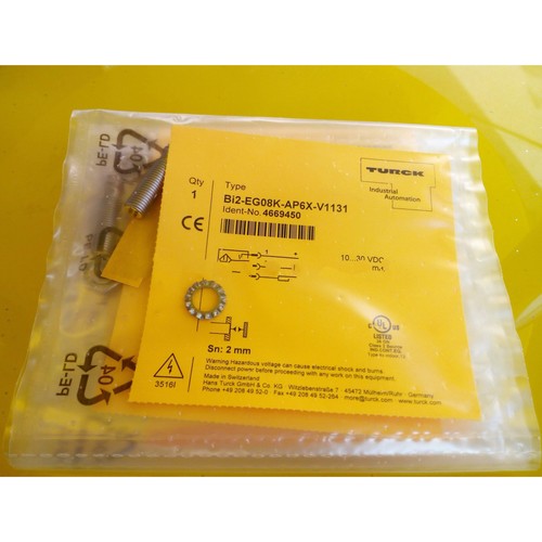 ONE NEW TURCK Bi2-EG08K-AP6X-V1131 Inductive sensor spot stock - Picture 1 of 4