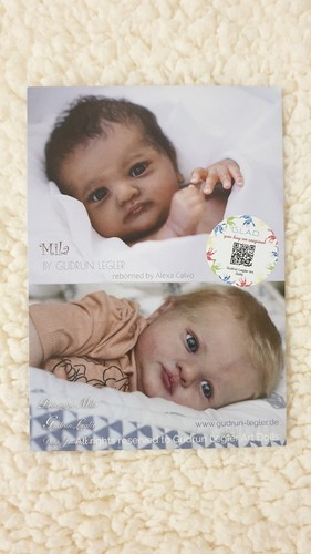 Reborn Baby Doll MILA by Gudrun Legler + Limted Edition COA # 176 / 1234 - Picture 17 of 21
