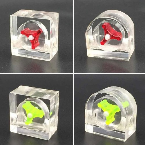 Easy Install Office Measuring Tools 2 Way G1/4 Thread PC flow meter Flow Meter - Afbeelding 5 van 16