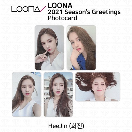 LOONA 2021 Season's Greetings Official Photocard Member Set 5pcs KPOP K-POP - Picture 13 of 78