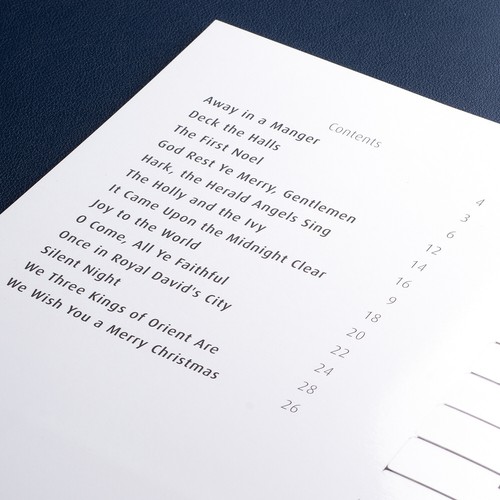 Xmas Carols Songbook Piano. Give a Gift of Music this Christmas Adult Beginners  - Picture 5 of 6