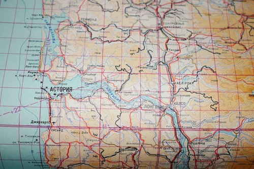 Authentic Soviet Army Military Secret Topographic Map Seattle, Washington USA - Picture 5 of 10