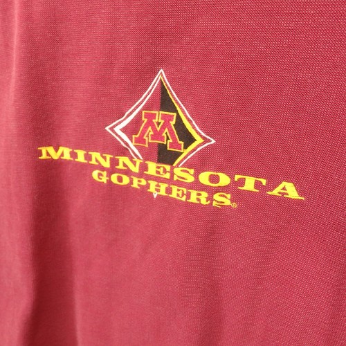 Minnesota Gophers Embroidered Crew Neck Sweatshirt Adult Large Maroon Gold Cadre - Picture 6 of 12