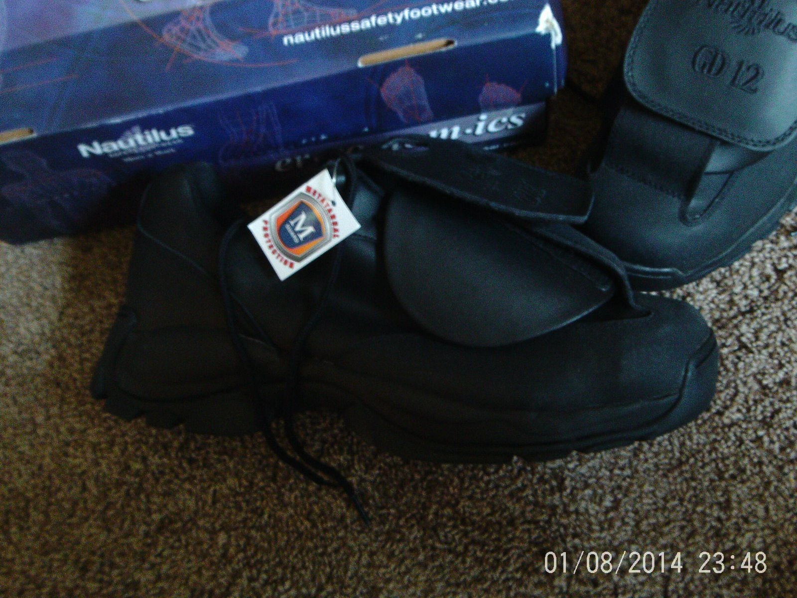 Nautilus Saftey Boot Met Guard Work Boot N1522 US Size 14M