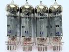 4PCS 6P14P-EV / EL84 / 6BQ5 REFLECTOR  QUAD PENTODE TUBES!  NOS! OTK! RARE!
