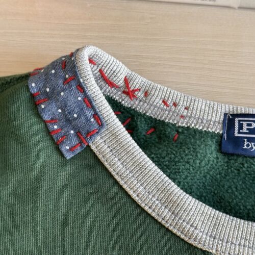 Polo Ralph Lauren Herren Country Flag Patchwork gestepptes Sweatshirt Pullover neu mit Etikett XL - Bild 8 von 14