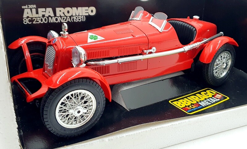 Bburago Alfa Romeo 8c 2300 Monza 1931 1:18 3014