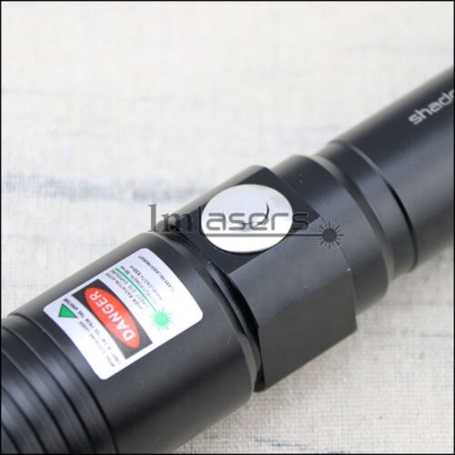 Adjustable Focus 405nm Purple Laser Pointer Visible Beam Light Charer &Batteries - Picture 4 of 8