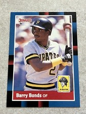 1988 Donruss #326 Barry Bonds MLB Pittsburgh Pirates