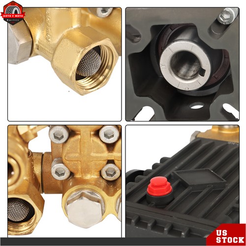 NEW 3000 psi 3.1 gpm, 3/4-in Shaft Pressure Washer Pump # 3WZ-1506.5A - Picture 3 of 11