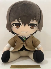 [USED] Bungo stray dogs Osamu Dazai A type Big plush doll stuffed Toy 30cm TAITO