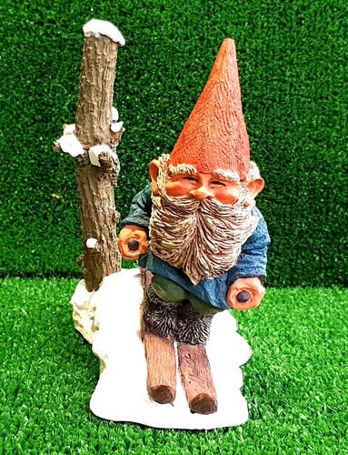 Rien Poortvliet Originale Gnomo Olandese "Pepi con Sci "1994" Zambiasi 829507 - Bild 6 von 12