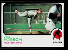 1973 Topps Set-Break #589 Ken Forsch, Excellent , (HUCK'S)