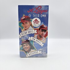 A League of Their Own  VHS 1992 Sealed New Tom Hanks Madonna Baseball Movie