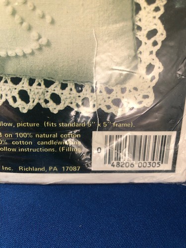 Neu versiegelt Nadel Magic "Baumwolle Patch" Kerzendocht Kit fertige Größe 5' x 5" - Bild 5 von 6