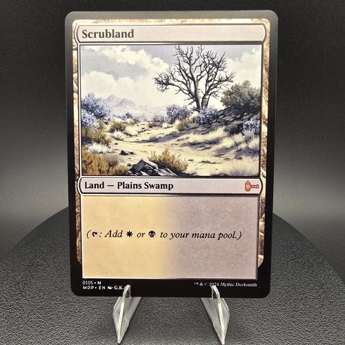 Scrubland - Custom Magic: The Gathering Karte - Hochwertig - Bild 2 von 6