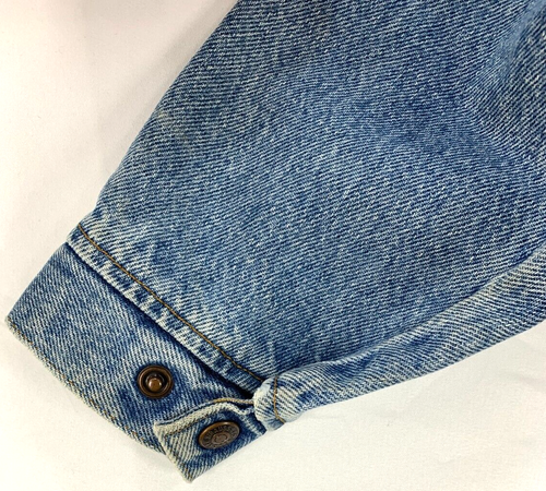 Vtg Little Levis Trucker Jean Jacket Youth Size 6 USA Made - Picture 7 of 18