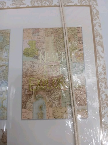 Punch Studio See The World Never Stop Exploring 3 Journal Pack 40 Sheets Sealed - Picture 6 of 7