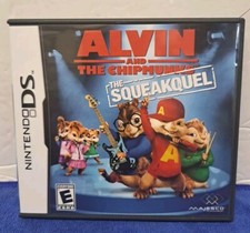 Alvin And The Chipmunks: The Squeakquel Nintendo DS CIB w/ Case and Manual