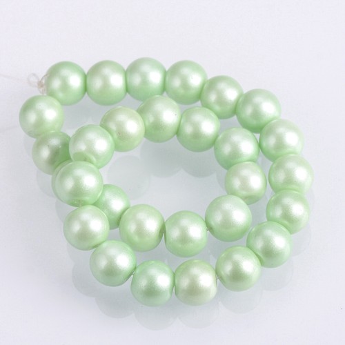 Round 4mm 6mm 8mm Coated Opaque Glass Loose Spacer Beads For Jewelry Making Lot - Bild 36 von 38