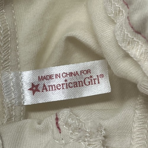 American Girl Doll Nicki Fleming Tie Top Shorts Outfit Shoes Belt - Picture 7 of 8