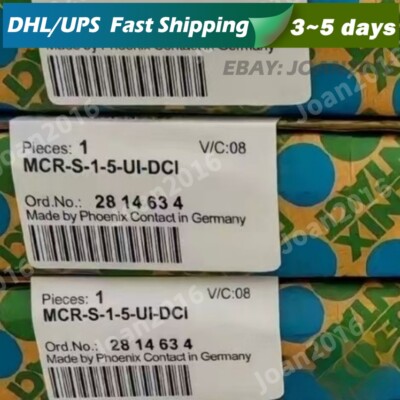 1pc New PHOENIX CONTACT 2814634 MCR-S-1-5-UI-DCI Current transmitter