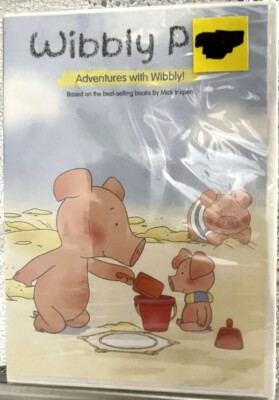 Wibbly Pig Adventures With Wibbly DVD 2015 New Six Stories