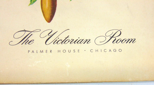 Vintage Menu The Victorian Room Palmer House Dinner Monday 9/16/1957. - Picture 3 of 7